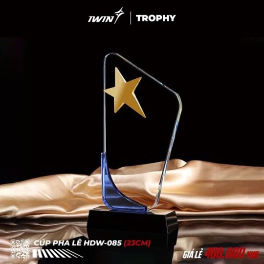 Kỷ Niệm Chương pha lê iWin NGÔI SAO